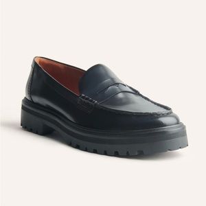 Reformation Agathea Chunky Loafer Black